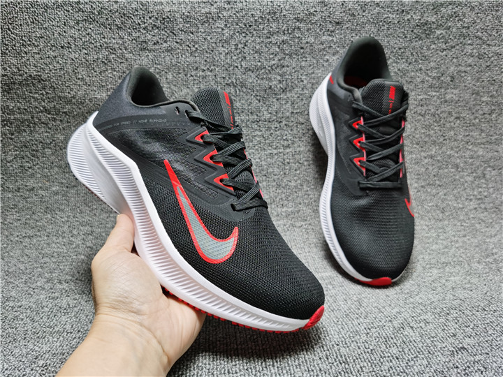 Nike Quest III Black Red White Running Shoes